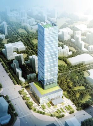 供图8月28日,由云南景成集团有限公司投资的昆明景成大厦项目在